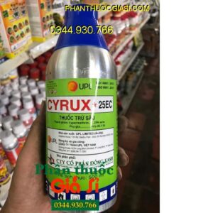 THUỐC TRỪ SÂU CYRUX 25EC- Đặc Trị Sâu Xanh Hại Bông Vải- Rệp Sáp Hại Cà Phê