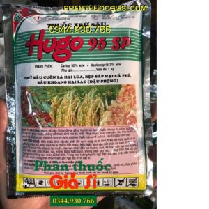 THUỐC TRỪ SÂU HUGO 95 SP- Trừ Sâu Cuốn Lá Hại Lúa- Rệp Sáp Hại Cà Phê- Sâu Khoang Hại Lạc