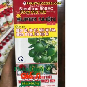 THUỐC TRỪ SÂU SIEULITOC 500EC SUPER NHỆN 999 – Đặc Trị Nhện Đỏ- Sâu Vẽ Bùa- Bọ Trĩ