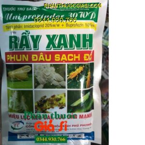 THUỐC TRỪ SÂU UNI-PROZINDOR 30WP- RẦY XANH- Đặc Trị Côn Trùng Chích Hút- Rầy Không Thể Lột Xác