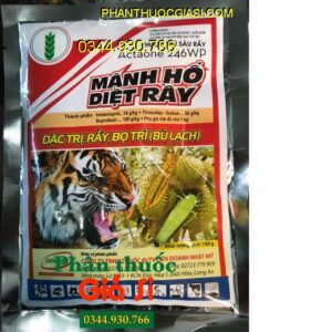 THUỐC TRỪ SÂU RẦY ACTAONE 246WP- MÃNH HỔ DIỆT RẦY- Đặc Trị Rầy- Bọ Trĩ