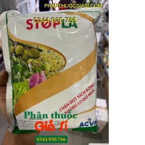 PHÂN BÓN STOPLA- Xử Lý Ra Hoa Trái Vụ- Chặn Đọt Kích Bông- Chống Đổ Ngã