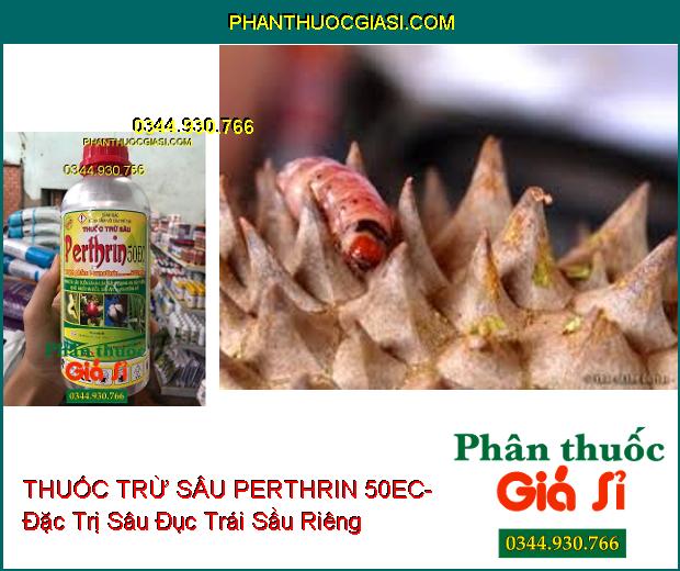 THUỐC TRỪ SÂU PERTHRIN 50EC- Đặc Trị Sâu Cuốn Lá- Bọ Xít Muỗi- Sâu Khoang