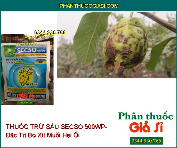 THUỐC TRỪ SÂU SECSO 500WP- Đặc Trị Rầy Nâu- Sâu Khoang- Bọ Xít Muỗi