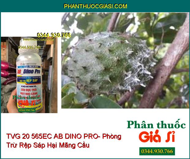 THUỐC TRỪ SÂU TVG 20 565EC AB DINO PRO- Phòng Trừ Rệp Sáp- Sâu- Ruồi- Rầy