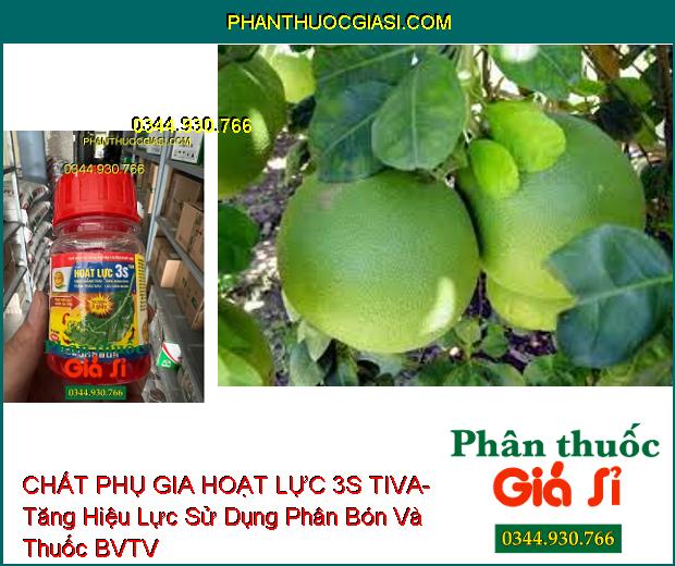 CHẤT PHỤ GIA HOẠT LỰC 3S TIVA- Tăng Hiệu Lực Sử Dụng Phân Bón Và Thuốc BVTV