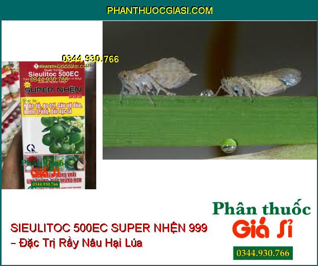 THUỐC TRỪ SÂU SIEULITOC 500EC SUPER NHỆN 999 – Đặc Trị Nhện Đỏ- Sâu Vẽ Bùa- Bọ Trĩ