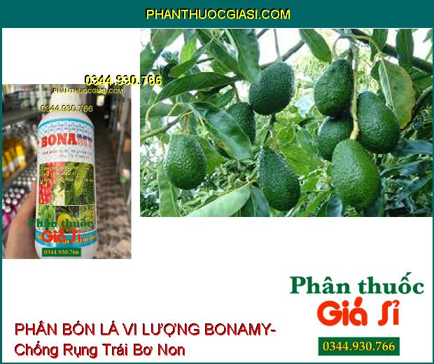 PHÂN BÓN LÁ VI LƯỢNG BONAMY- Tăng Tỷ Lệ Đậu Trái- Chống Rụng Hoa Và Trái non