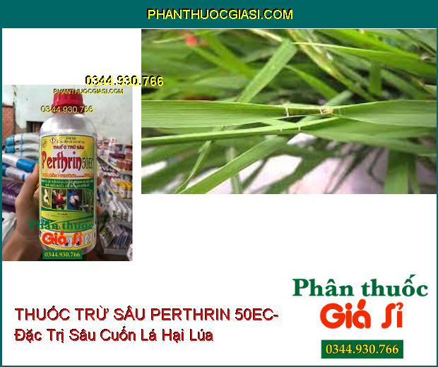 THUỐC TRỪ SÂU PERTHRIN 50EC- Đặc Trị Sâu Cuốn Lá- Bọ Xít Muỗi- Sâu Khoang