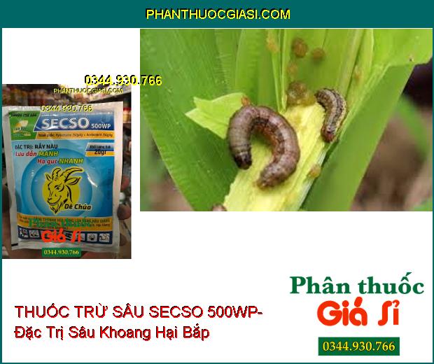 THUỐC TRỪ SÂU SECSO 500WP- Đặc Trị Rầy Nâu- Sâu Khoang- Bọ Xít Muỗi