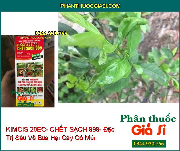 THUỐC TRỪ SÂU SINH HỌC THẢO MỘC KIMCIS 20EC- CHẾT SẠCH 999- Đặc Trị Nhện Đỏ- Sâu Que- Sâu Đục Quả