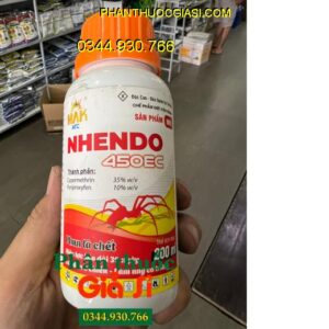 NHENDO 450EC- Chế Phẩm Trừ Côn Trùng Trong Y Tế Và Gia Dụng