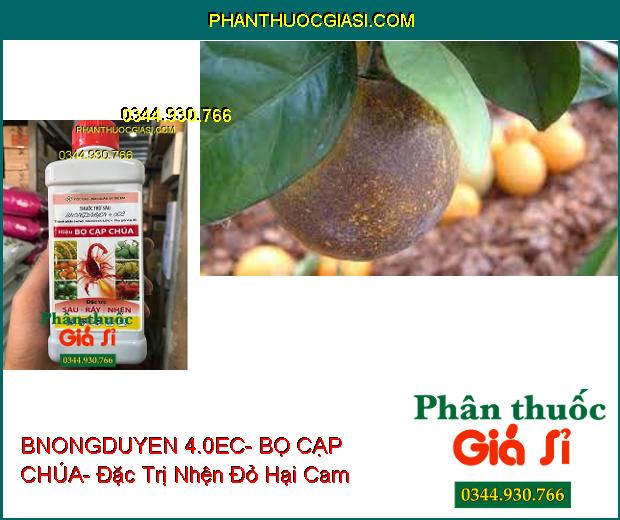 THUỐC TRỪ SÂU BNONGDUYEN 4.0EC- BỌ CẠP CHÚA- Đặc Trị Sâu- Rầy- Nhện