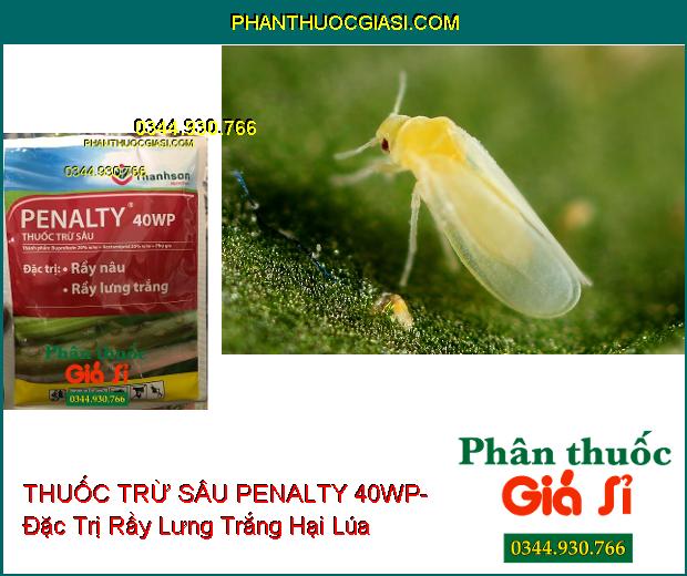 THUỐC TRỪ SÂU PENALTY 40WP- Đặc Trị Rầy Nâu- Rầy Lưng Trắng- Làm Ung Trứng Rầy