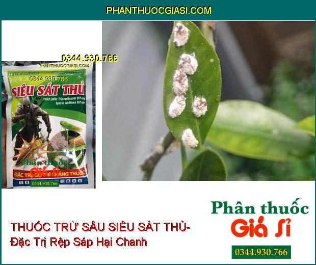 THUỐC TRỪ SÂU SIÊU SÁT THỦ- Đặc Trị Bọ Trĩ Kháng Thuốc- Côn Trùng Chích Hút