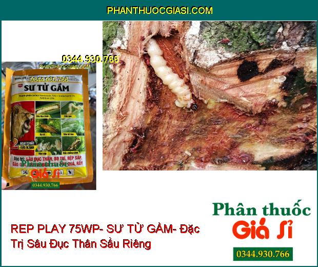 THUỐC TRỪ SÂU REP PLAY 75WP- SƯ TỬ GẦM- Đặc Trị Sâu Đục Thân- Bọ Trĩ- Rầy- Rệp Sáp