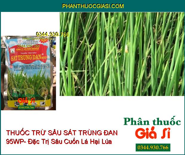 THUỐC TRỪ SÂU SÁT TRÙNG ĐAN 95WP- Đặc Trị Bọ Trĩ- Sâu Đục Thân- Sâu Cuốn Lá