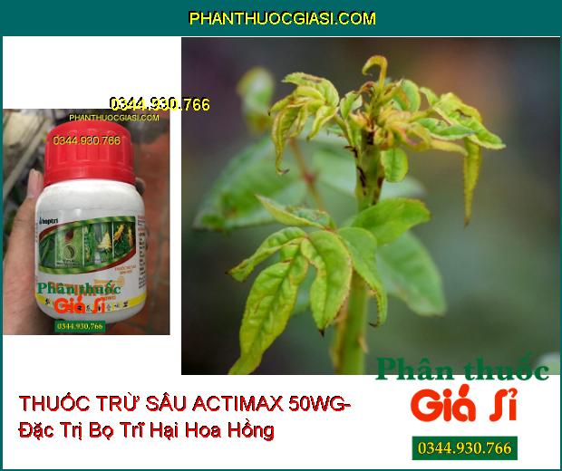 THUỐC TRỪ SÂU SINH HỌC ACTIMAX 50WG- Đặc Trị Sâu Cuốn Lá- Sâu Tơ- Bọ Trĩ- Nhện Đỏ- Bọ Xít Muỗi