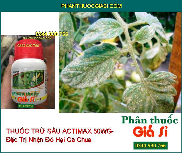 THUỐC TRỪ SÂU SINH HỌC ACTIMAX 50WG- Đặc Trị Sâu Cuốn Lá- Sâu Tơ- Bọ Trĩ- Nhện Đỏ- Bọ Xít Muỗi