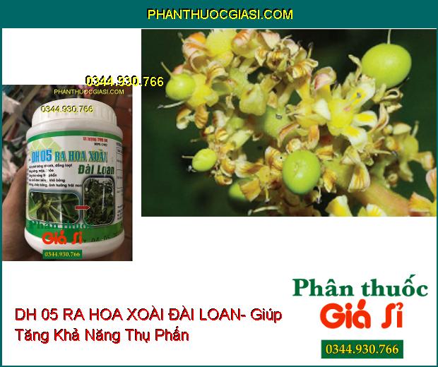 Vi Lượng TYM 04- DH 05 RA HOA XOÀI ĐÀI LOAN- Kích Phát Bông Nhanh- Bông Sáng- Tăng Thụ Phấn