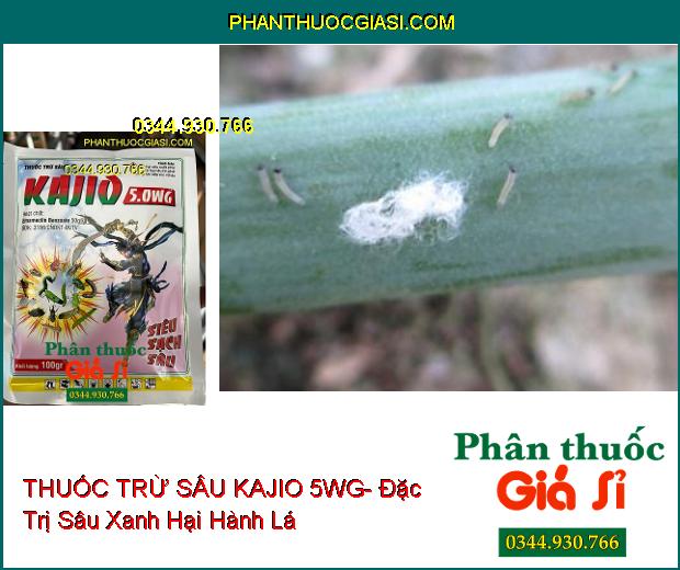 THUỐC TRỪ SÂU KAJIO 5WG- Đặc Trị Sâu Cuốn Lá Trên Lúa