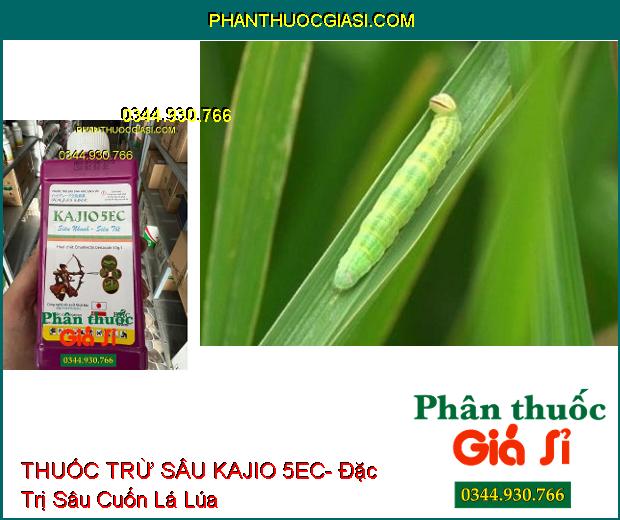 THUỐC TRỪ SÂU KAJIO 5EC- Đặc Trị Sâu Phao Đục Bẹ Lúa- Sâu Xanh Bắp Cải