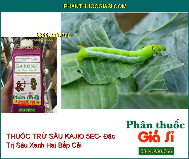 THUỐC TRỪ SÂU KAJIO 5EC- Đặc Trị Sâu Phao Đục Bẹ Lúa- Sâu Xanh Bắp Cải