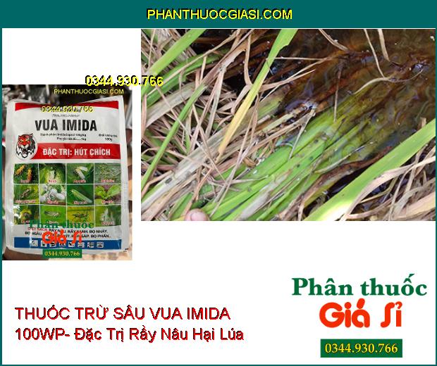 THUỐC TRỪ SÂU VUA IMIDA 100WP- Đặc Trị Các Loại Côn Trùng Chích Hút