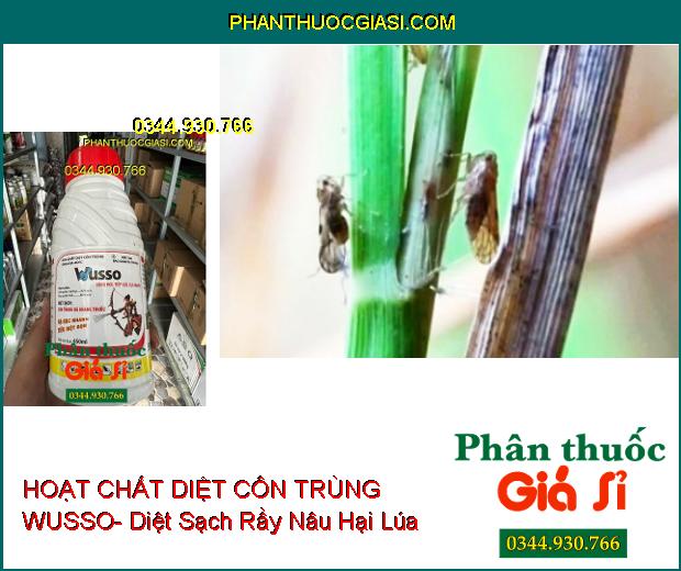 HOẠT CHẤT DIỆT CÔN TRÙNG WUSSO- Diệt Sạch Côn Trùng Đã Kháng Thuốc