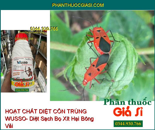 HOẠT CHẤT DIỆT CÔN TRÙNG WUSSO- Diệt Sạch Côn Trùng Đã Kháng Thuốc