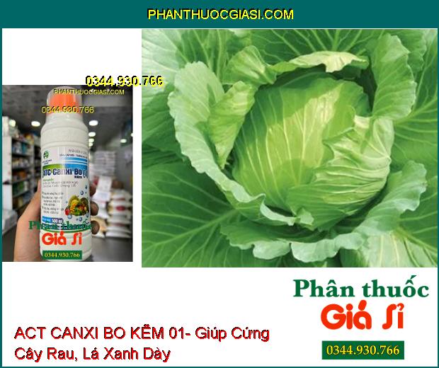 ACT CANXI BO KẼM 01- Tăng Khả Năng Thụ Phấn- Ra Nhiều Hoa- Cứng Cây