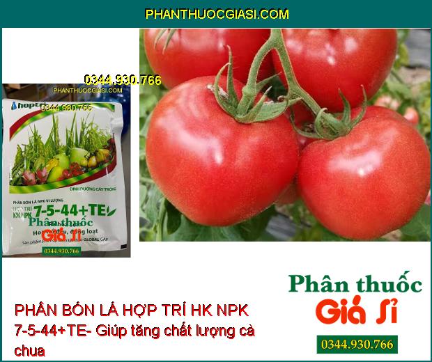 PHÂN BÓN LÁ HỢP TRÍ HK NPK 7-5-44+TE