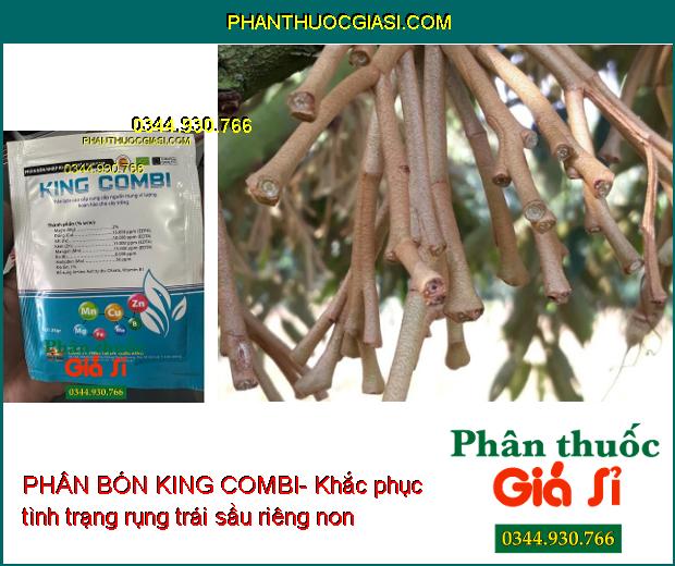 PHÂN BÓN KING COMBI- Xanh Dày Lá- Khắc Phục Vàng Lá- Chống Thối Đọt Non