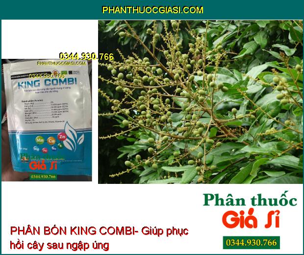 PHÂN BÓN KING COMBI- Xanh Dày Lá- Khắc Phục Vàng Lá- Chống Thối Đọt Non