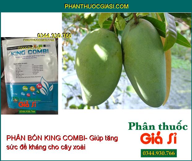 PHÂN BÓN KING COMBI- Xanh Dày Lá- Khắc Phục Vàng Lá- Chống Thối Đọt Non