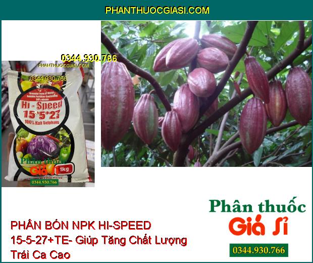 PHÂN BÓN NPK HI-SPEED 15-5-27+TE