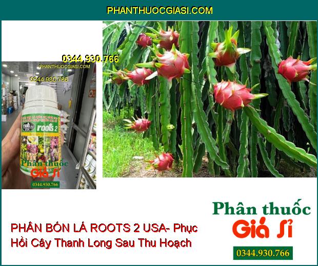 PHÂN BÓN LÁ ROOTS 2 USA- Kích Thích Phát Triển Bộ Rễ- Tăng Sức Đề Kháng Với Sâu Bệnh