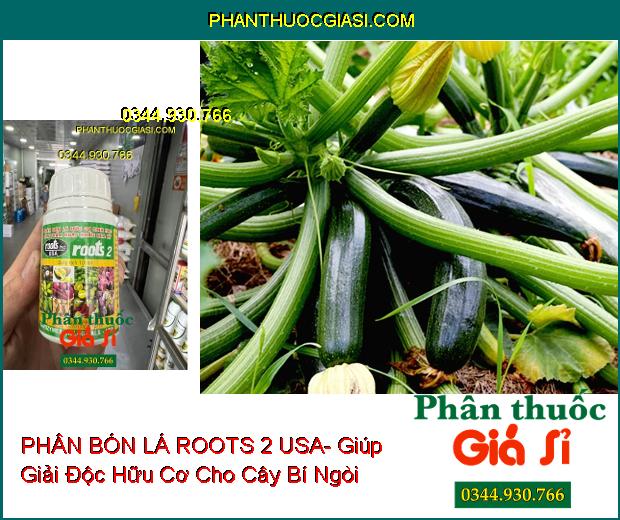 PHÂN BÓN LÁ ROOTS 2 USA- Kích Thích Phát Triển Bộ Rễ- Tăng Sức Đề Kháng Với Sâu Bệnh