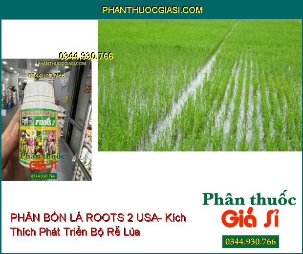 PHÂN BÓN LÁ ROOTS 2 USA- Kích Thích Phát Triển Bộ Rễ- Tăng Sức Đề Kháng Với Sâu Bệnh