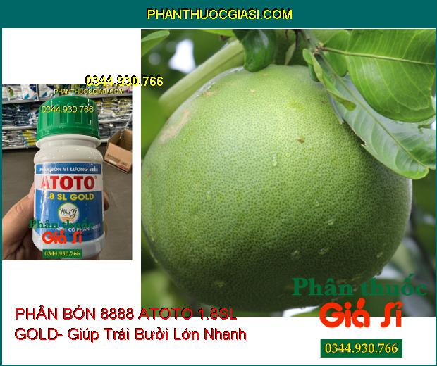 PHÂN BÓN VI LƯỢNG 8888 ATOTO 1.8SL GOLD- Cây Sinh Trưởng Nhanh- Vọt Đọt Mạnh- Xanh Lá