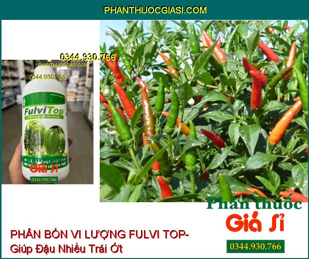 PHÂN BÓN VI LƯỢNG FULVI TOP- Kích Thích Ra Rễ- Đâm Chồi- Phì Trái- Tẩy Bóng Trái