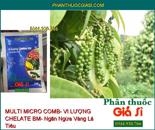 MULTI MICRO COMB- VI LƯỢNG CHELATE BM-  Tăng Khả Năng Quang Hợp- Hạn Chế Vàng Cháy Lá