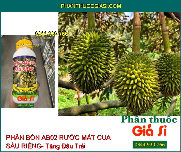 PHÂN BÓN AB02 RƯỚC MẮT CUA SẦU RIÊNG