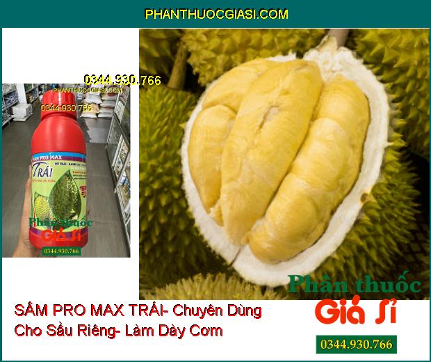 SÂM PRO MAX TRÁI- Chuyên Dùng Cho Sầu Riêng- Nở Gai- Xanh Trái- Dai Cuống