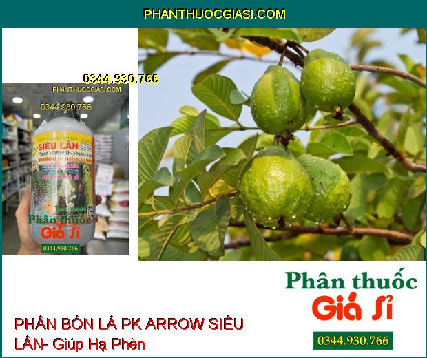 PHÂN BÓN LÁ PK ARROW SIÊU LÂN- Đặc Trị Nứt Thân Xì Mủ- Thối Trái- Thối Rễ