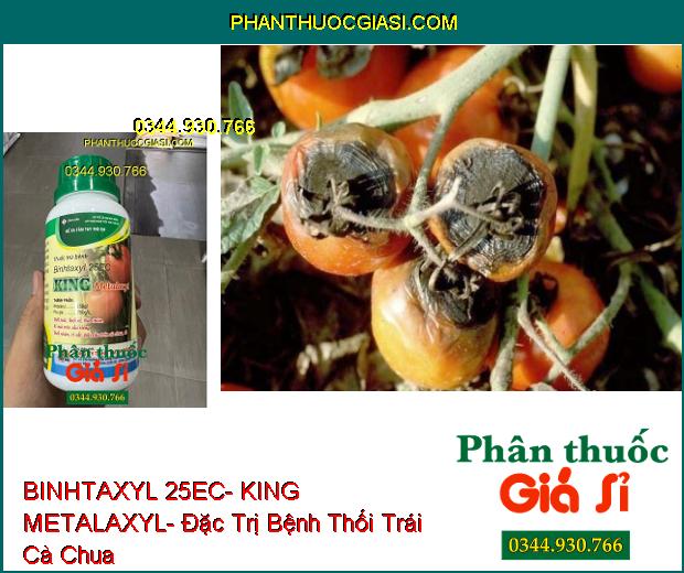 THUỐC TRỪ BỆNH BINHTAXYL 25EC- KING METALAXYL- Đặc Trị Nấm Trên Cây Trồng