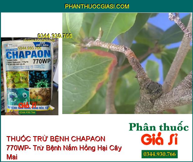 THUỐC TRỪ BỆNH CHAPAON 770WP- Chuyên Trị Vi Khuẩn- Trừ Bệnh Nấm Hồng- Sương Mai- Rong Rêu