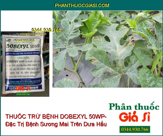 THUỐC TRỪ BỆNH DOBEXYL 50WP- Đặc Trị Đốm Lá Đậu Tương- Giả Sương Mai Trên Dưa Hấu