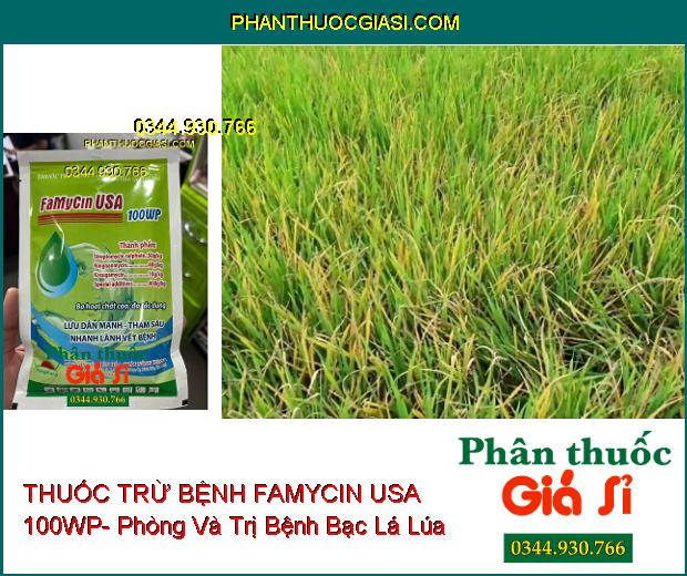 THUỐC TRỪ BỆNH FAMYCIN USA 100WP- Phòng Và Trị Nấm Bệnh- Vi Khuẩn Hại Cây Trồng