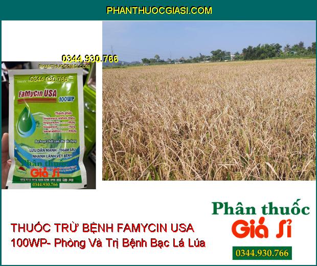 THUỐC TRỪ BỆNH FAMYCIN USA 100WP- Phòng Và Trị Nấm Bệnh- Vi Khuẩn Hại Cây Trồng